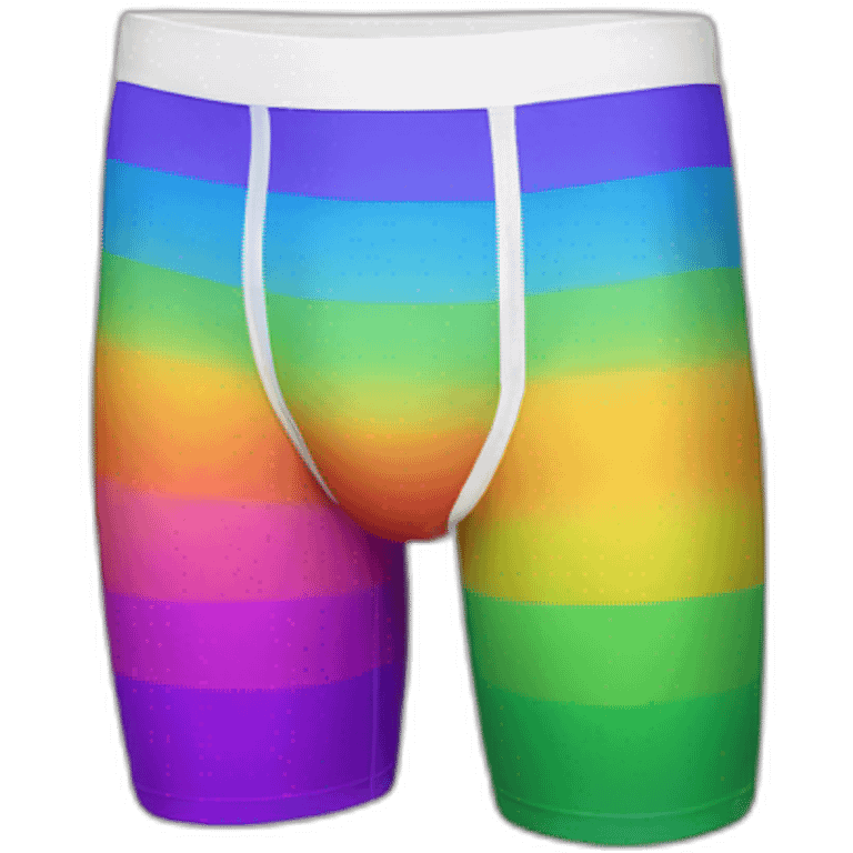 pride underwear men emoji