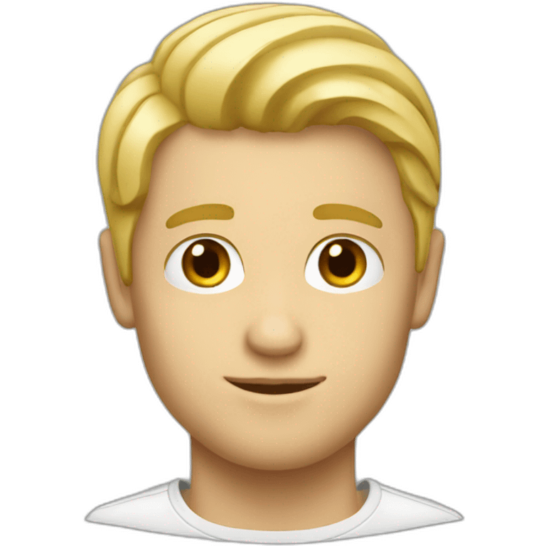 Blond french guy emoji