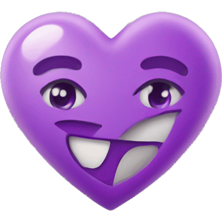 Purple Hearts emoji