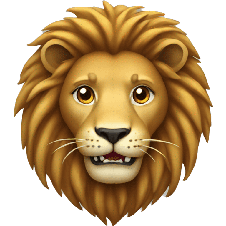 Lion iphone emoji