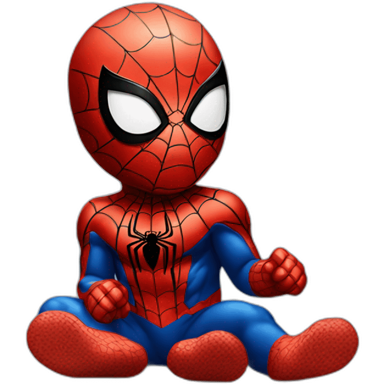 baby Spiderman emoji