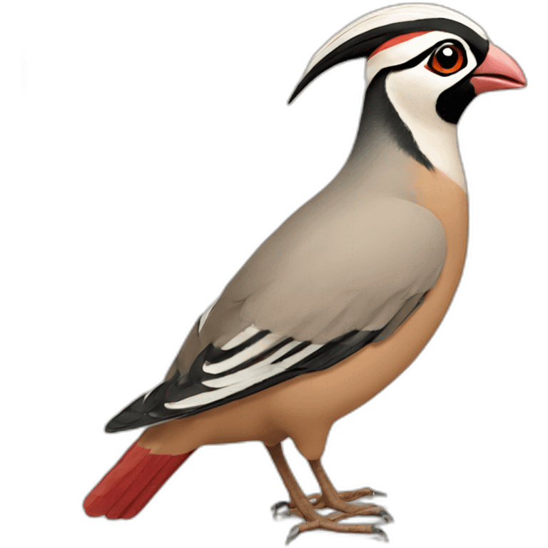 Cartoon chukar emoji