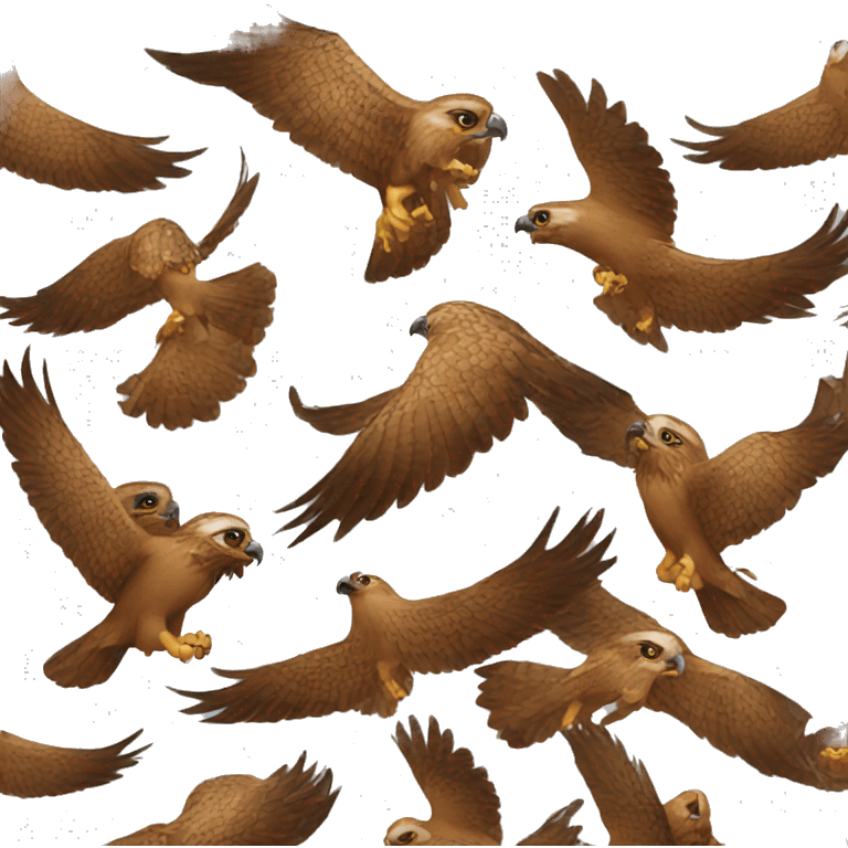 Hawk rush emoji