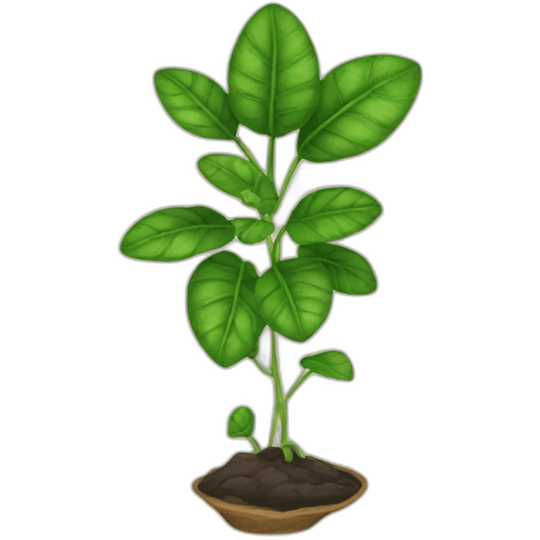 Plante serviette emoji