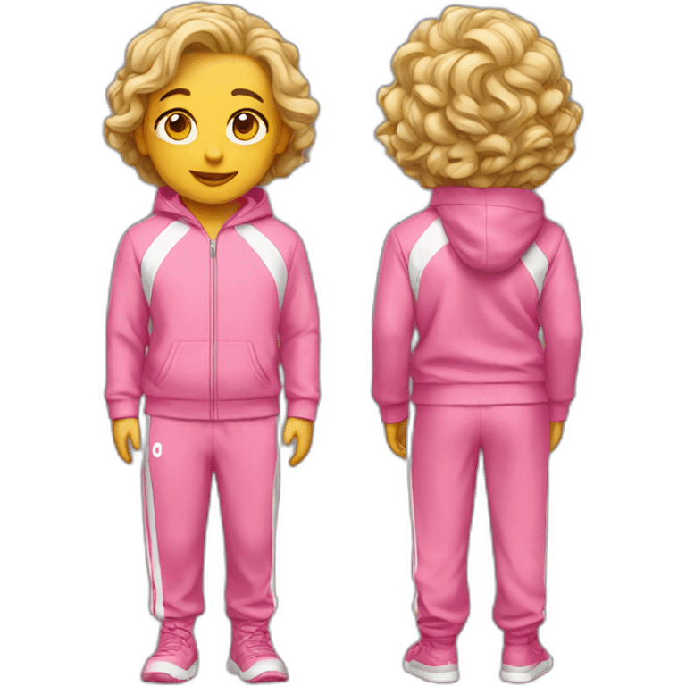 full pink tracksuit emoji