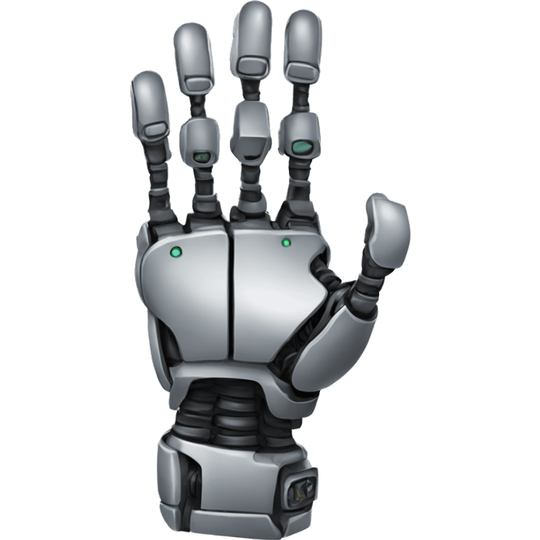 robot hand emoji