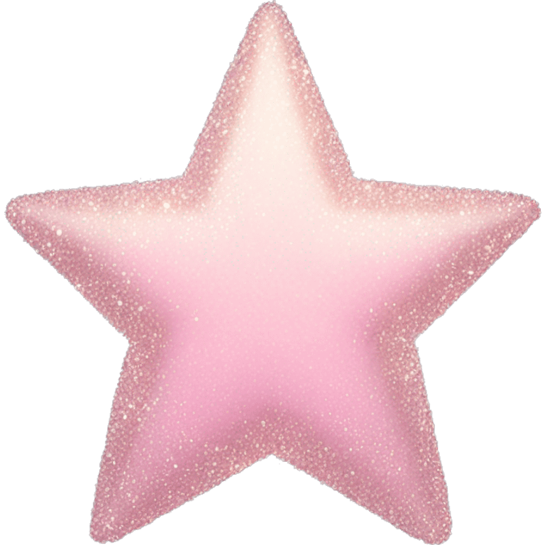 pale pink star sparkle emoji