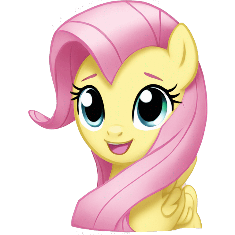 My little pony fluttershy emoji