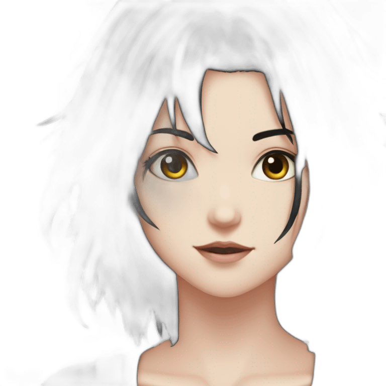 Anime+Cassandra+Goth-girl-dark-hair-black-tshirt+perfectly-centered emoji