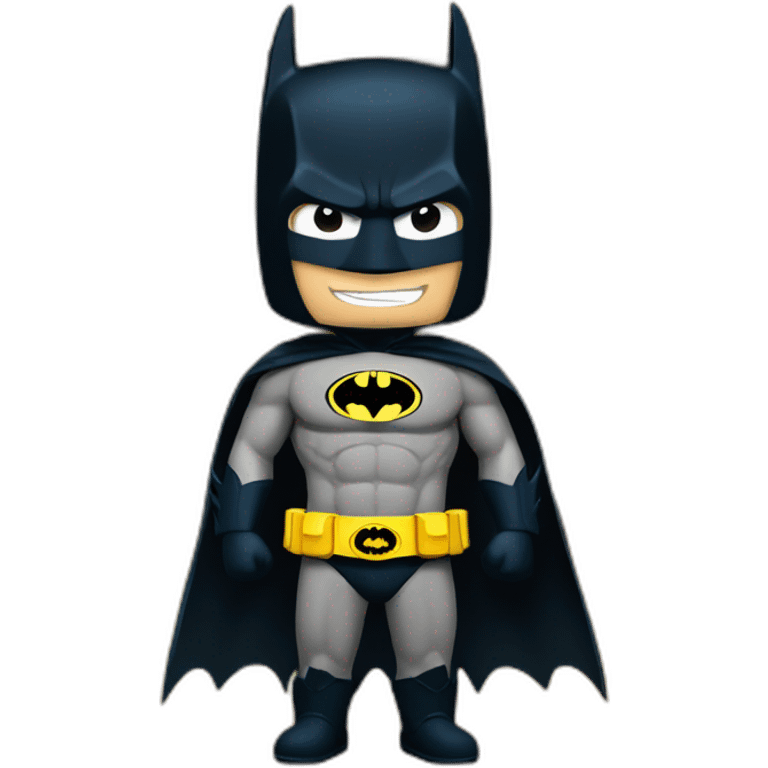 Batman in cave emoji