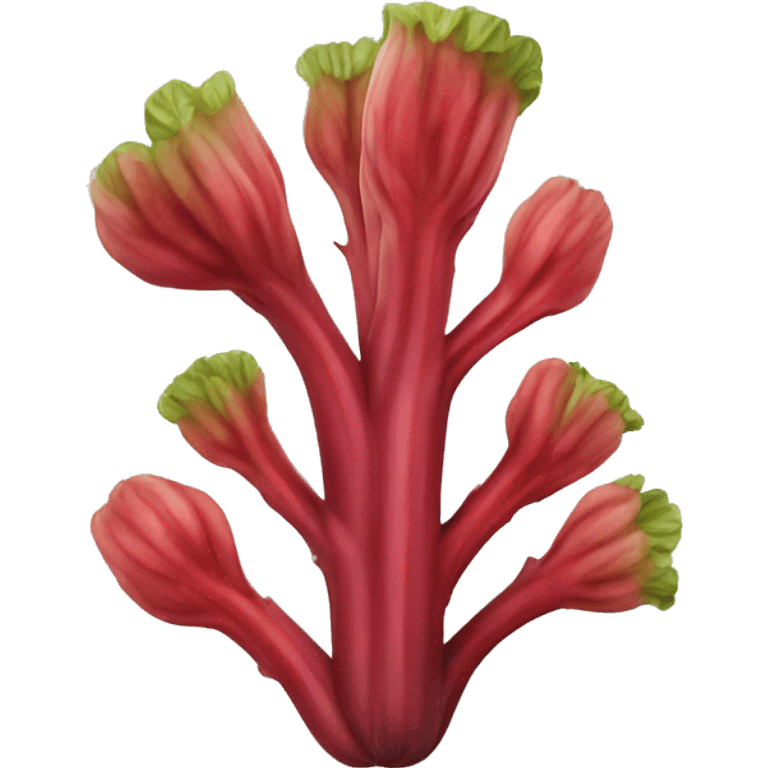 Red Rhubarb  emoji