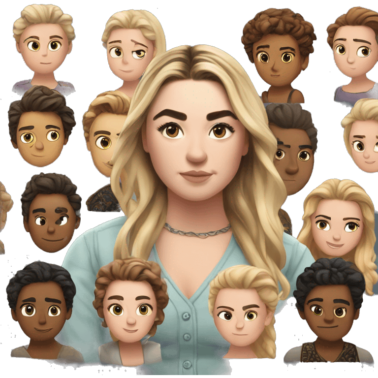 florence Pugh  emoji