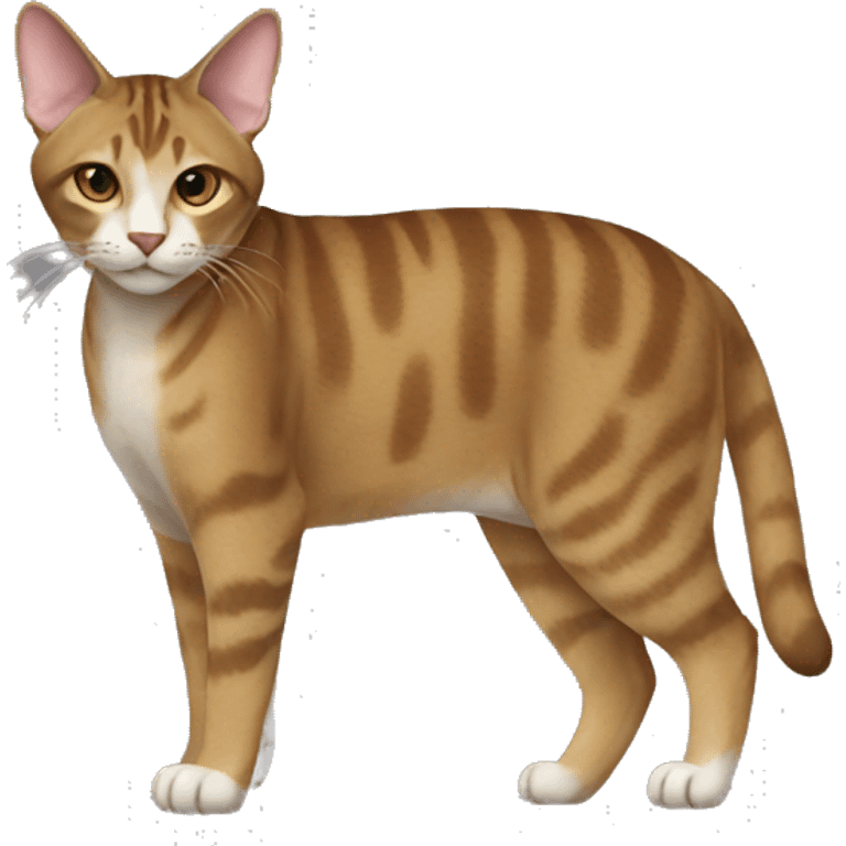 Sokoke Cat Breed Full Body emoji