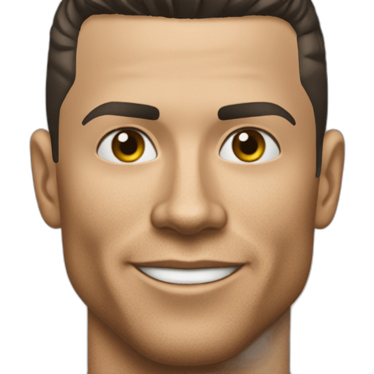 Cristiano ronaldo réaliste emoji