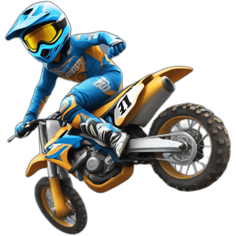 motocross  emoji