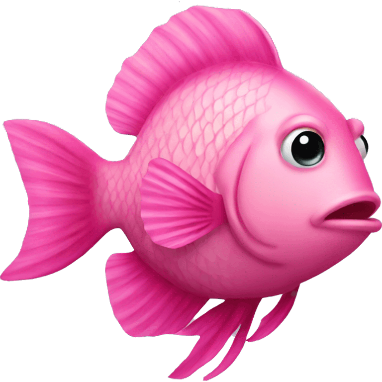 pink fish emoji