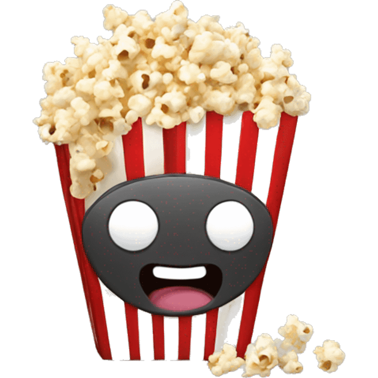 Popcorn with film icon emoji