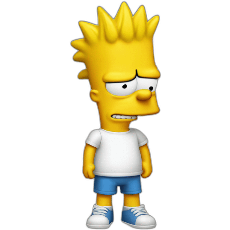 3d bart simpson emoji