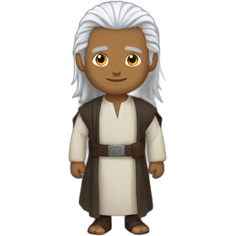 geralt of rivia wearing saudi thobe emoji