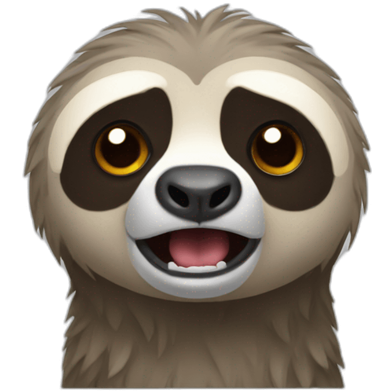 angry sloth emoji