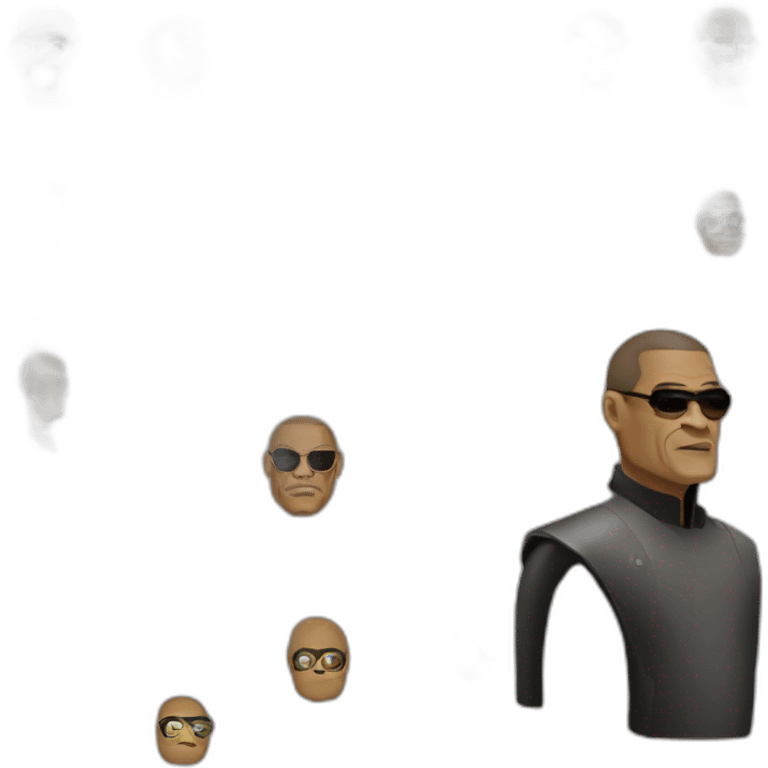 Morpheus, Lawrence fishburne, matrix emoji