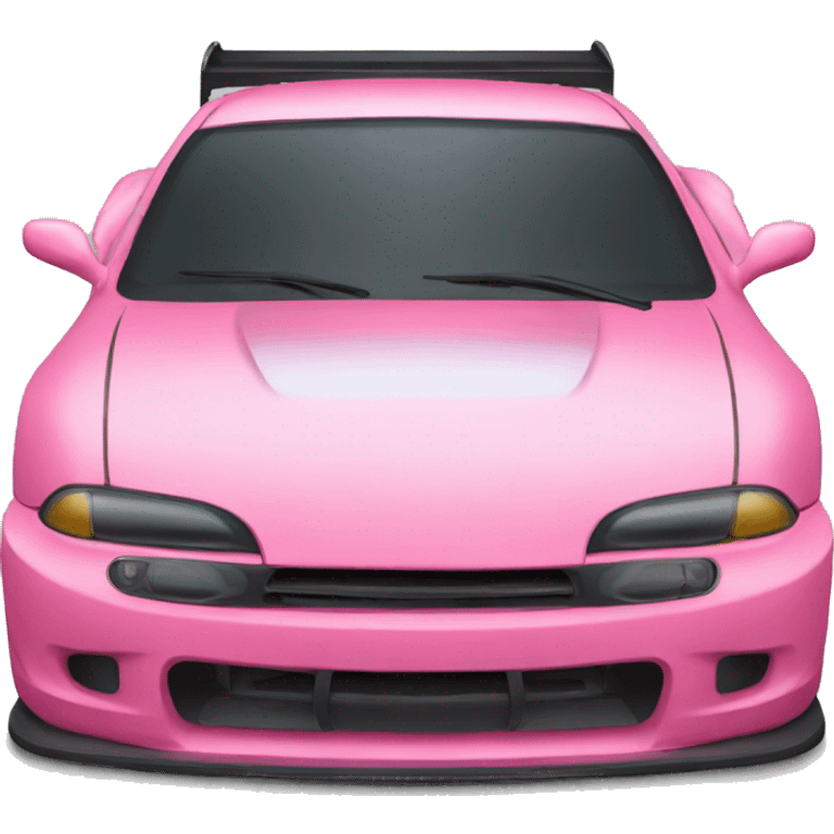 front view drift car  emoji