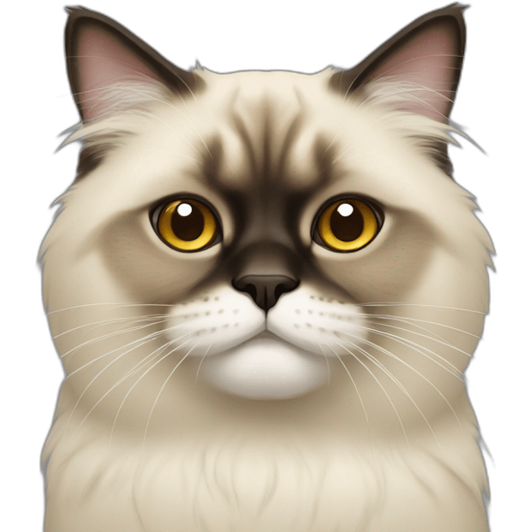 Himalayan cat emoji