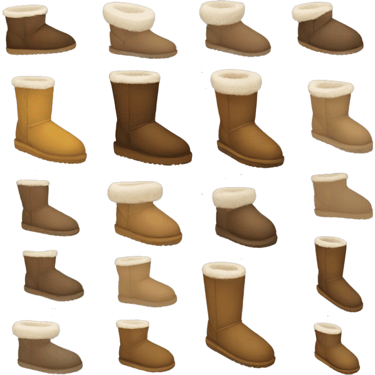 Uggs boots  emoji