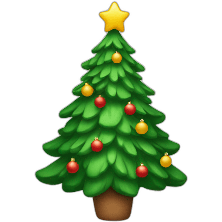 Christmas tree emoji