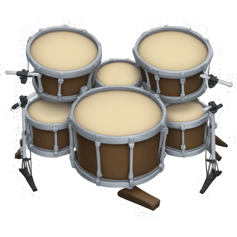 Quad drums emoji