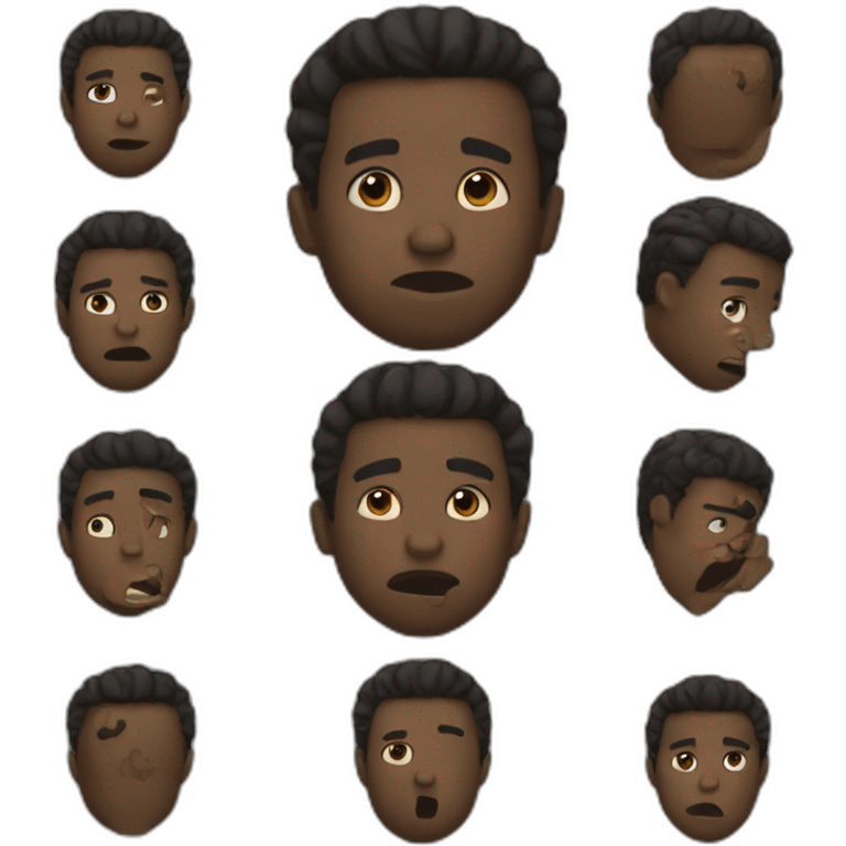 Black Guy choked meme emoji