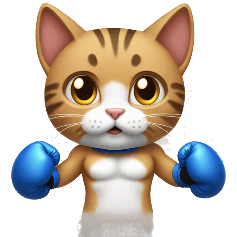 boxing cat emoji