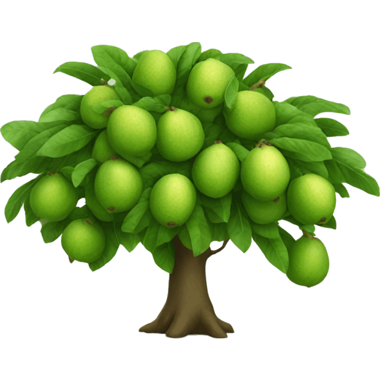 Guava tree emoji