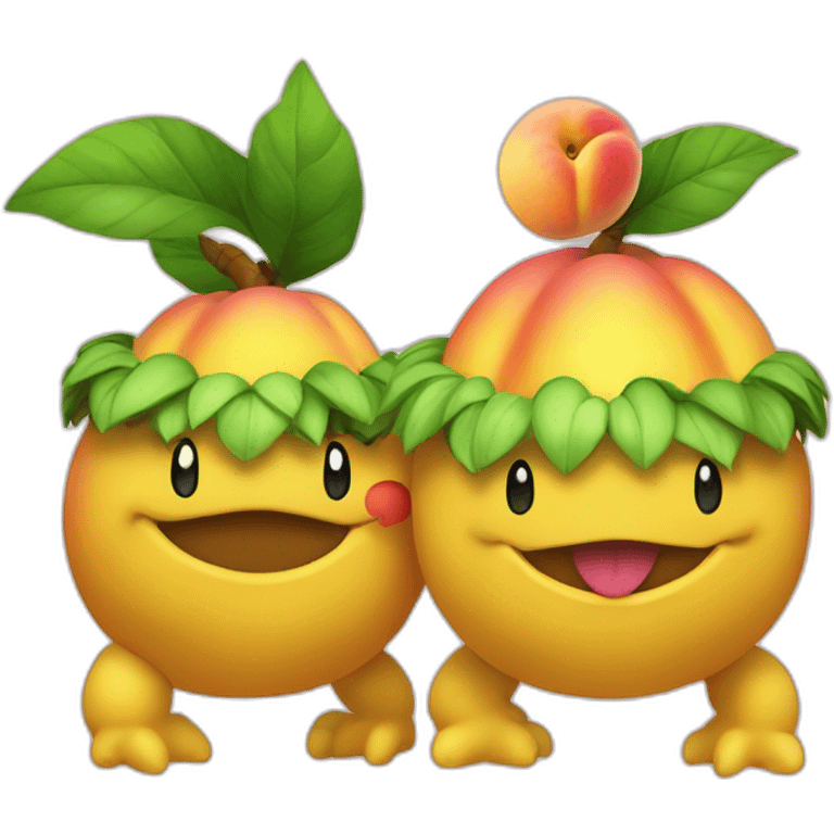 koopa and peaches emoji