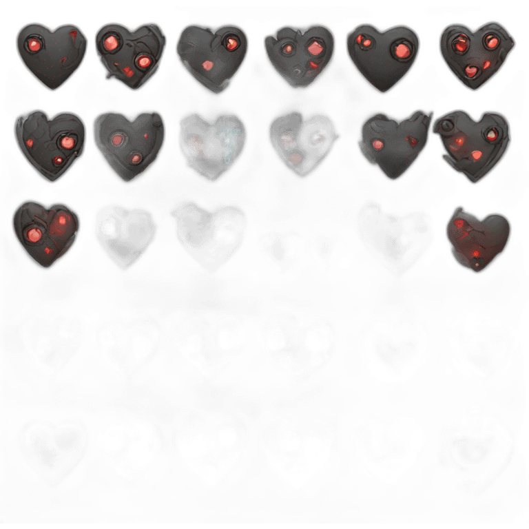 heart cyberpunk emoji