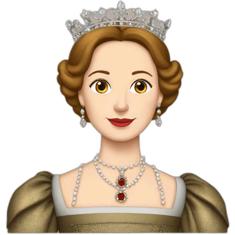 Queen-Elizabeth-Tudor emoji