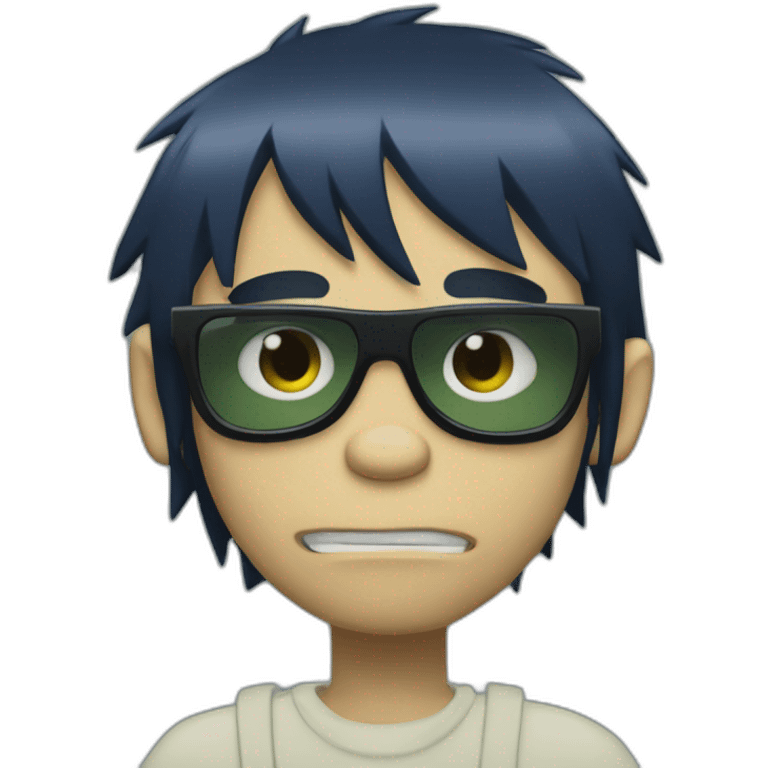 Gorillaz Murdock emoji