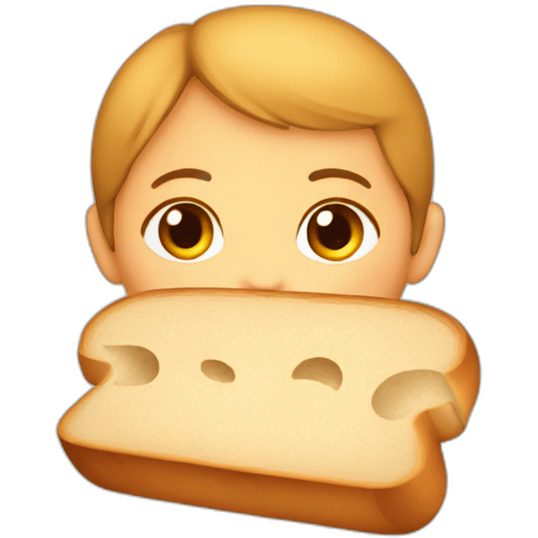 Bread child  emoji