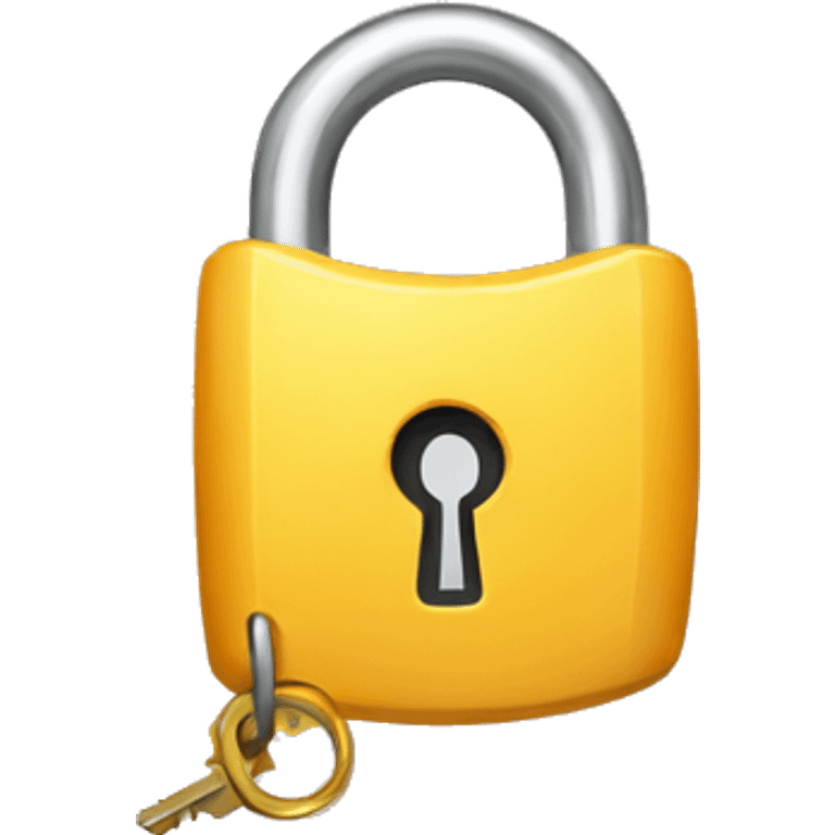 padlock key emoji