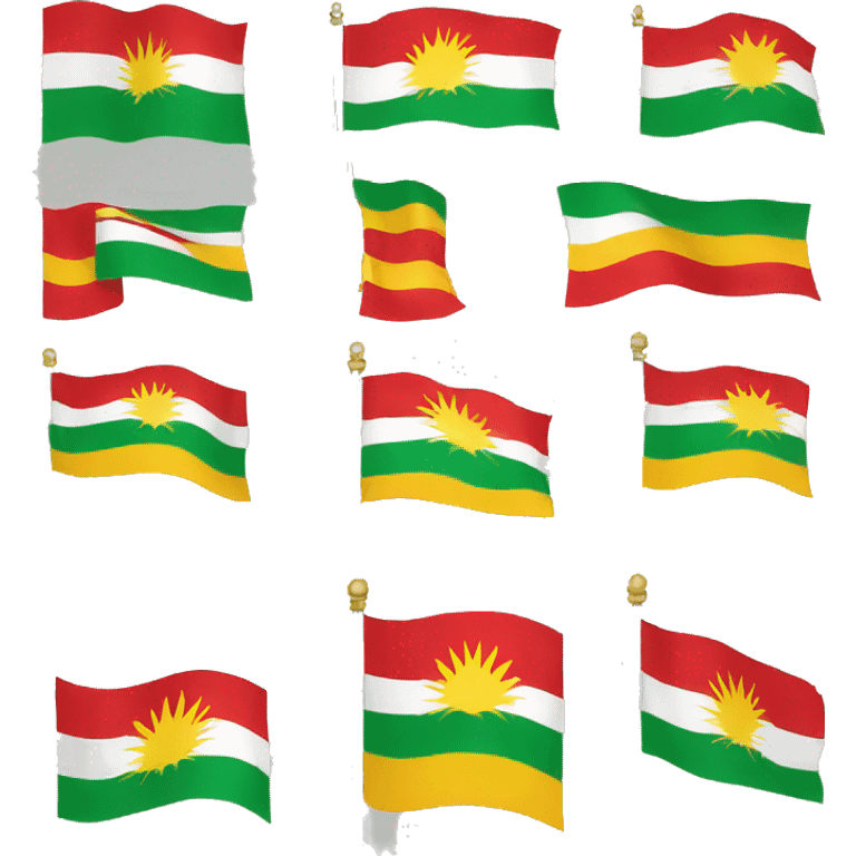 Kurdistan flag emoji