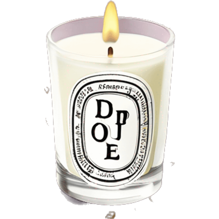 Diptyque candle emoji