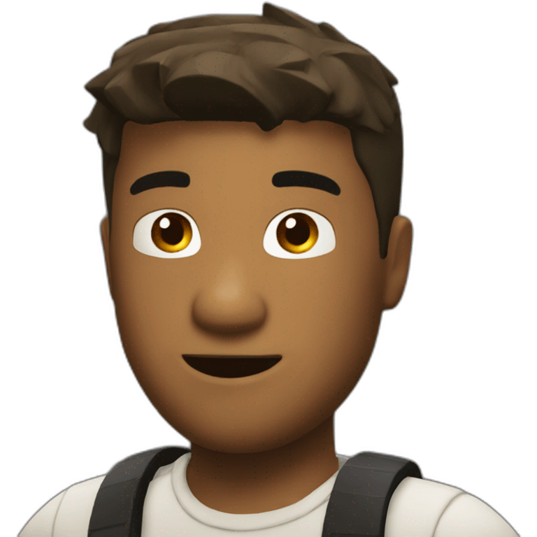 Man face from roblox emoji