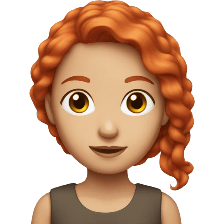 redhead girl emoji