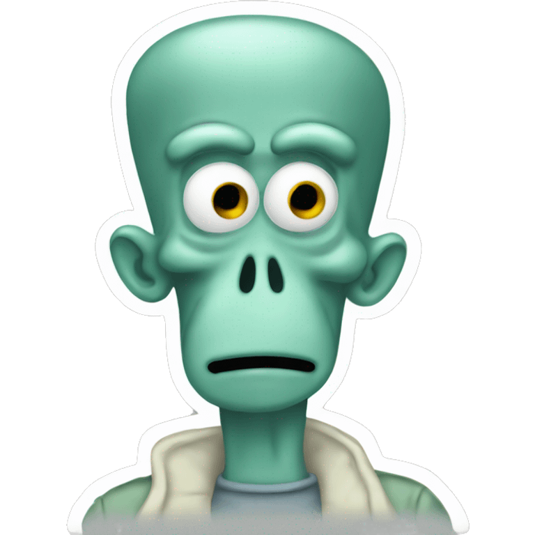 Squidward  emoji