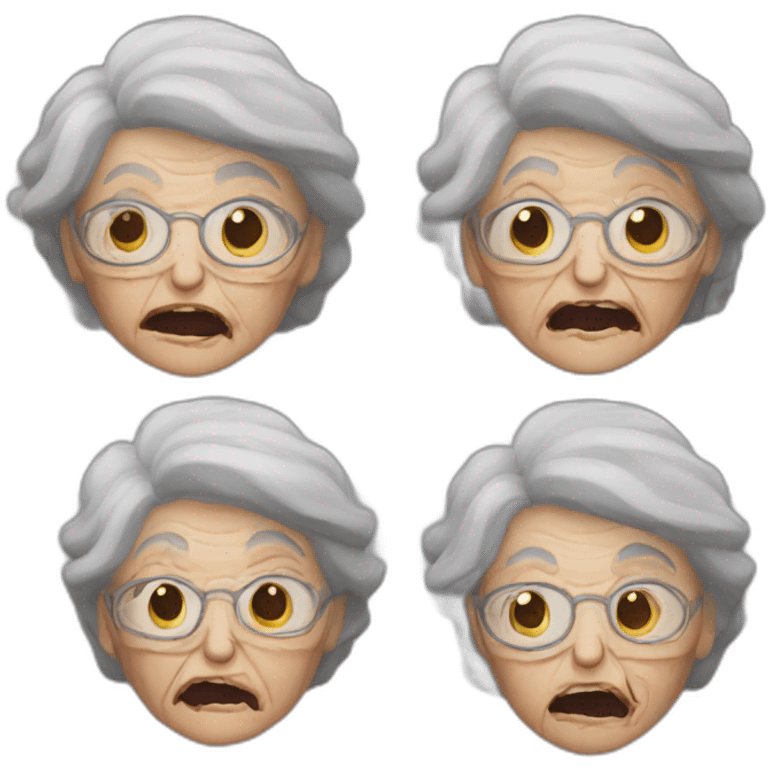 Granny horror game emoji