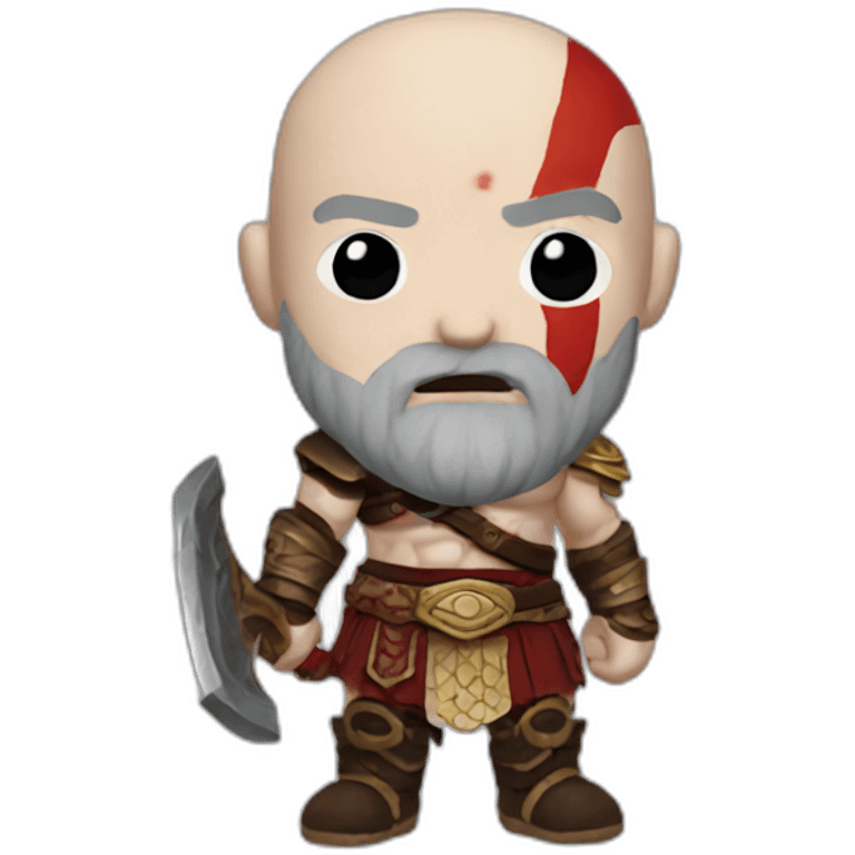 kratos god of war body emoji