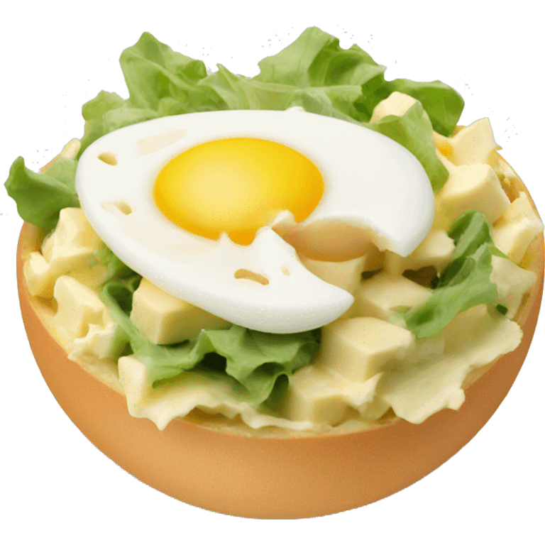 Egg salad emoji