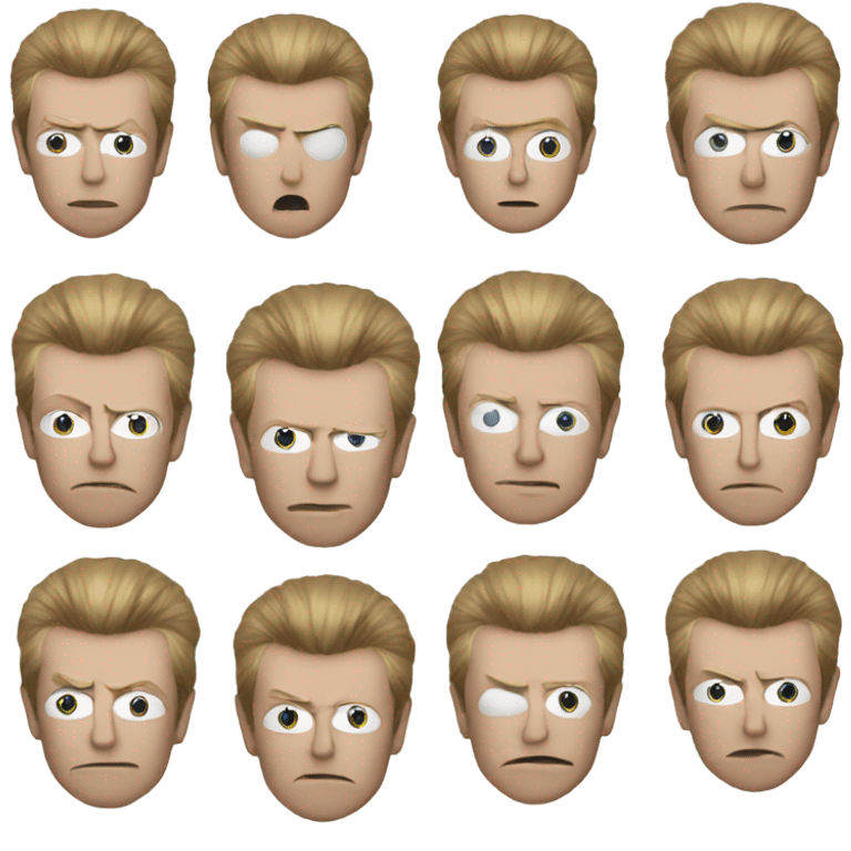 David Bowie sensitive emoji