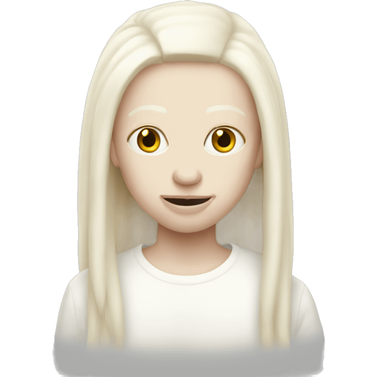 Albino emoji