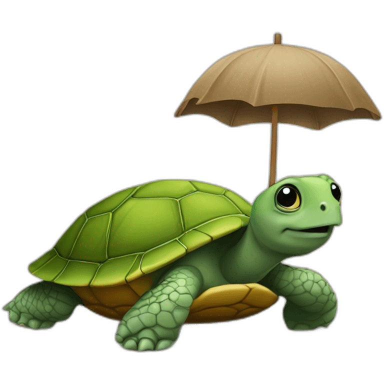 louttre sur une tortue emoji